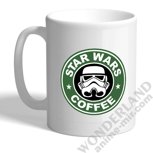 Кружка Звёздные Войны - Штурмовик Старбакс / Star Wars - Stormtrooper Starbucks ver